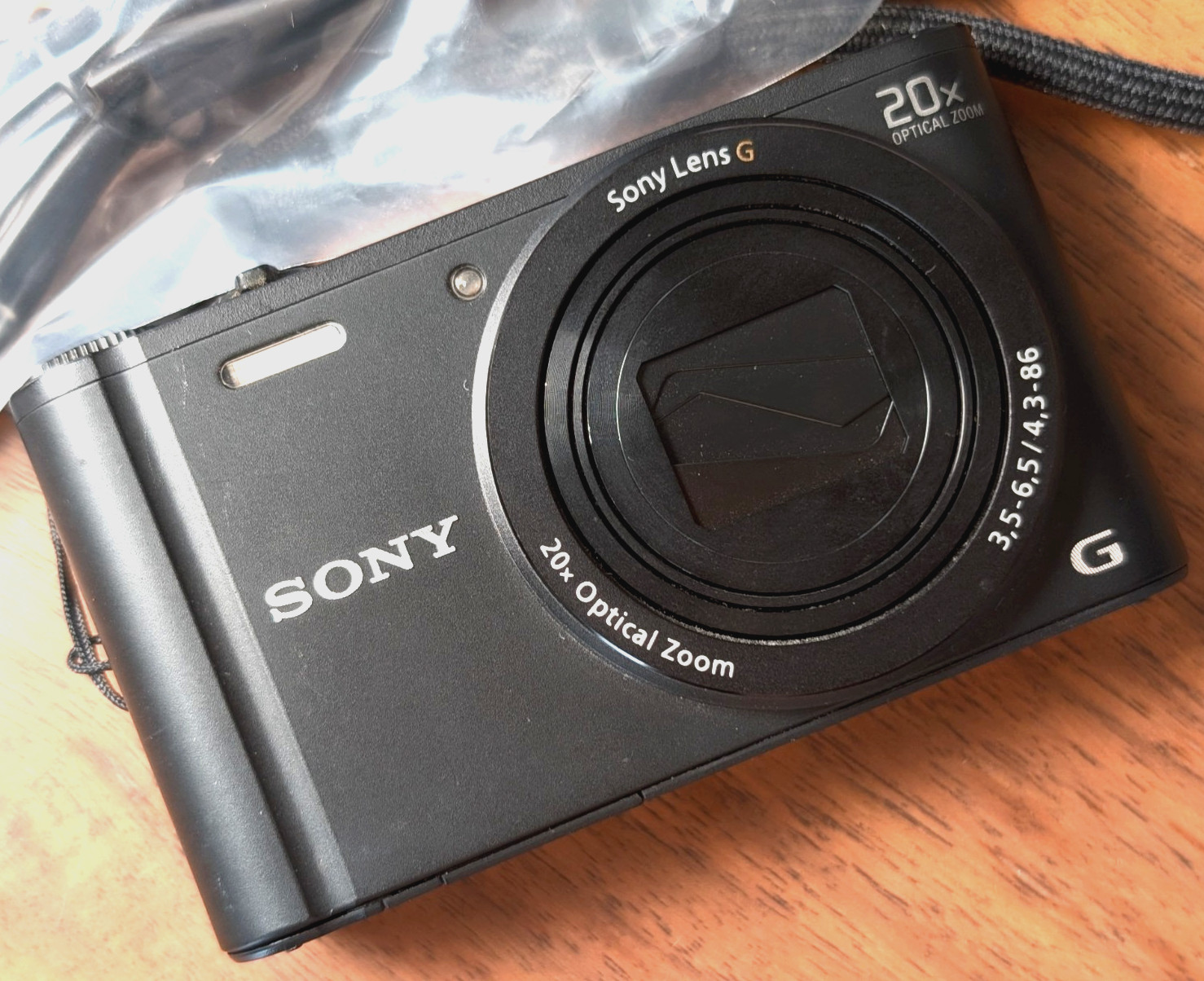 English OK Excellent Sony Cyber-shot DSC-WX350 18.2 MP 20x Digital Camera Japan