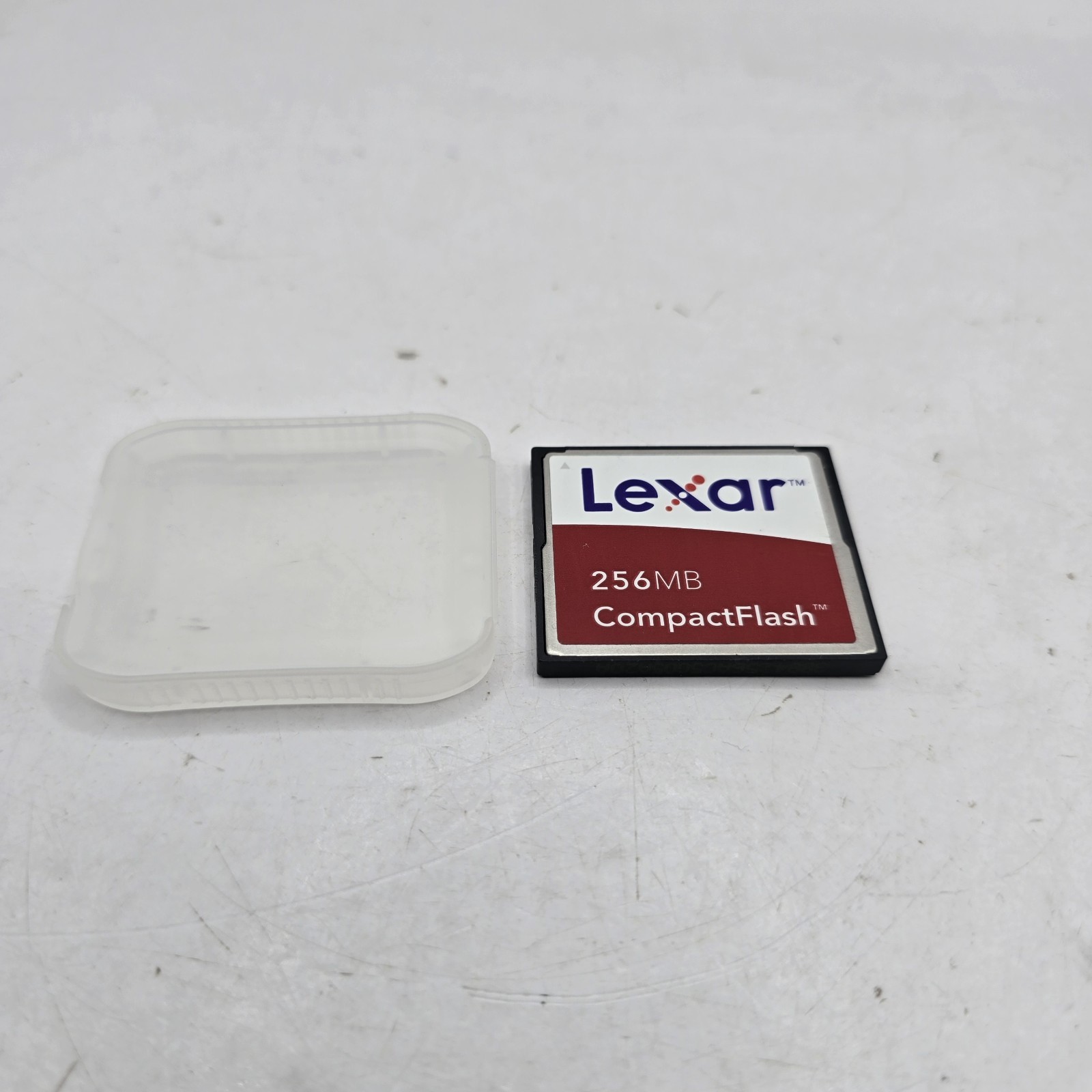 Lexar 256 MB Speed  – CompactFlash Card w/Case Ships Fast