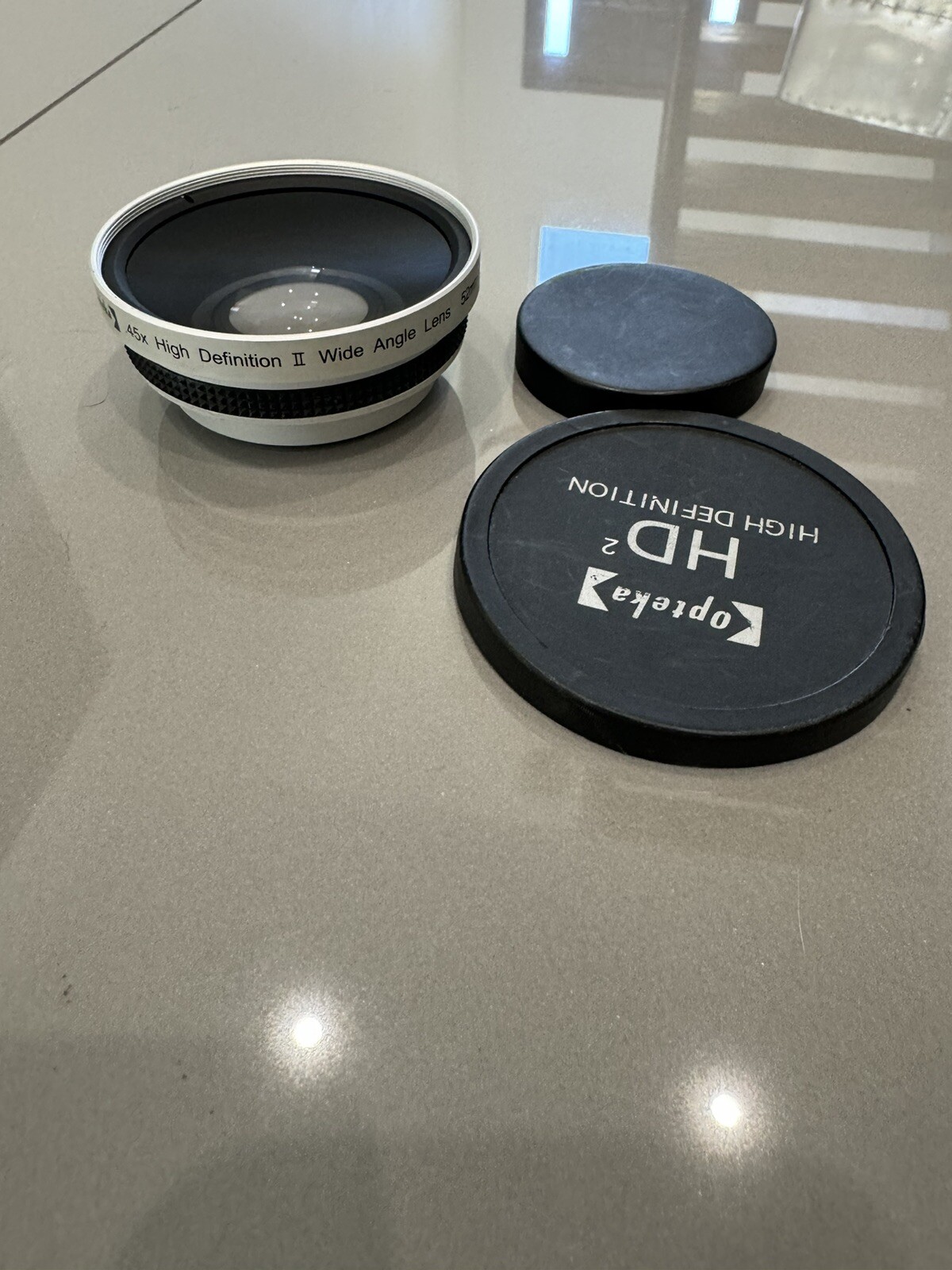 OPTEKA .45x High Definition II 52mm Wide Angle Digital Camera Lens
