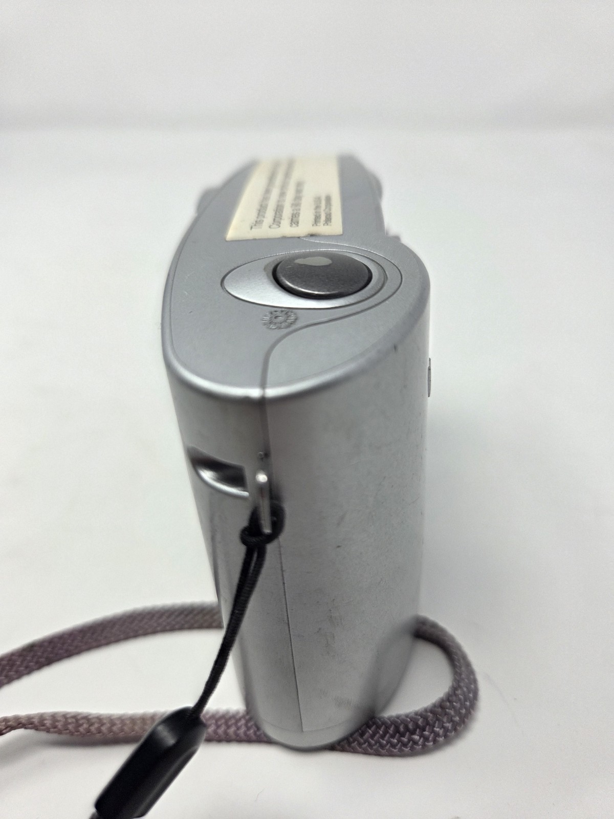 Polaroid PhotoMAX FUN Flash 640 0.4MP Digital Camera Silver Tested Works DIGICAM