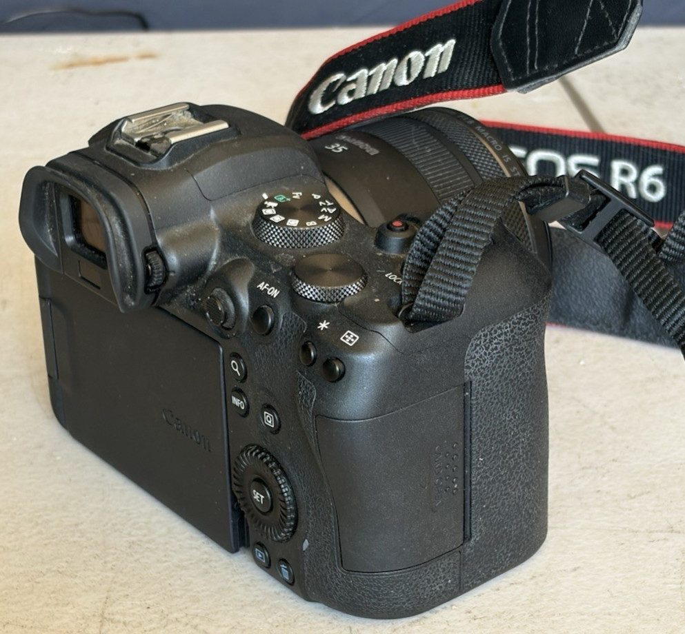 Canon EOS R6 Camera (DS126832) W/ Canon RF Macro 35mm f/1.8 IS STM Auto