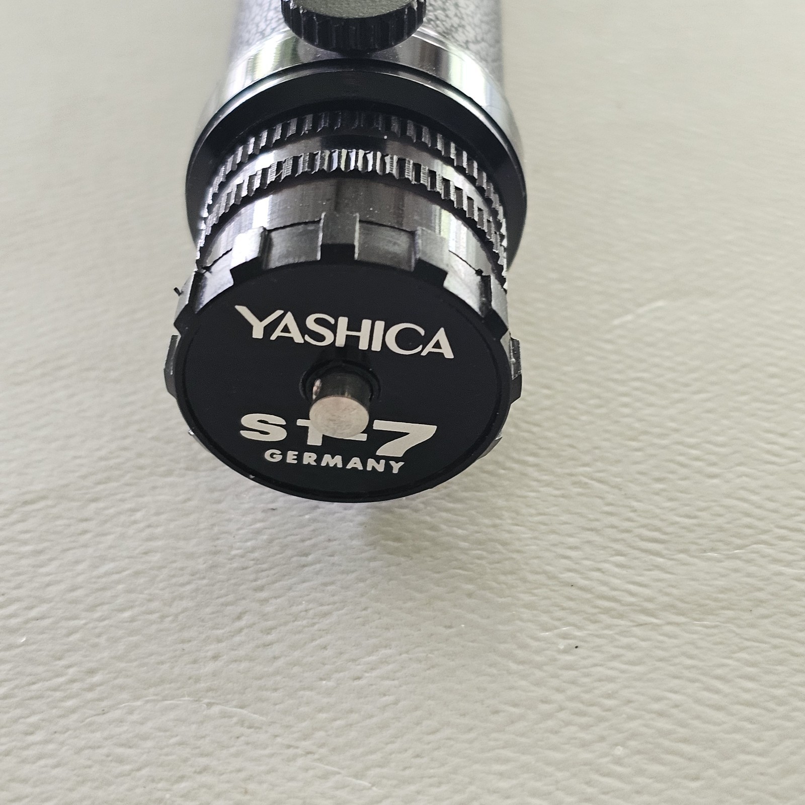 Vintage Yashica ST-7 Mini Tabletop Tripod Ball Head Hidden Legs Germany