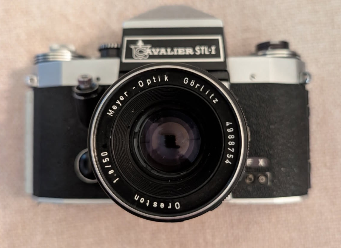 Vintage Praktica Cavalier STL-I 35mm SLR Film Camera. German made