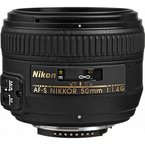 (Open Box) Nikon AF-S FX NIKKOR 50mm F/1.4G Standard Prime F-Mount Lens #4