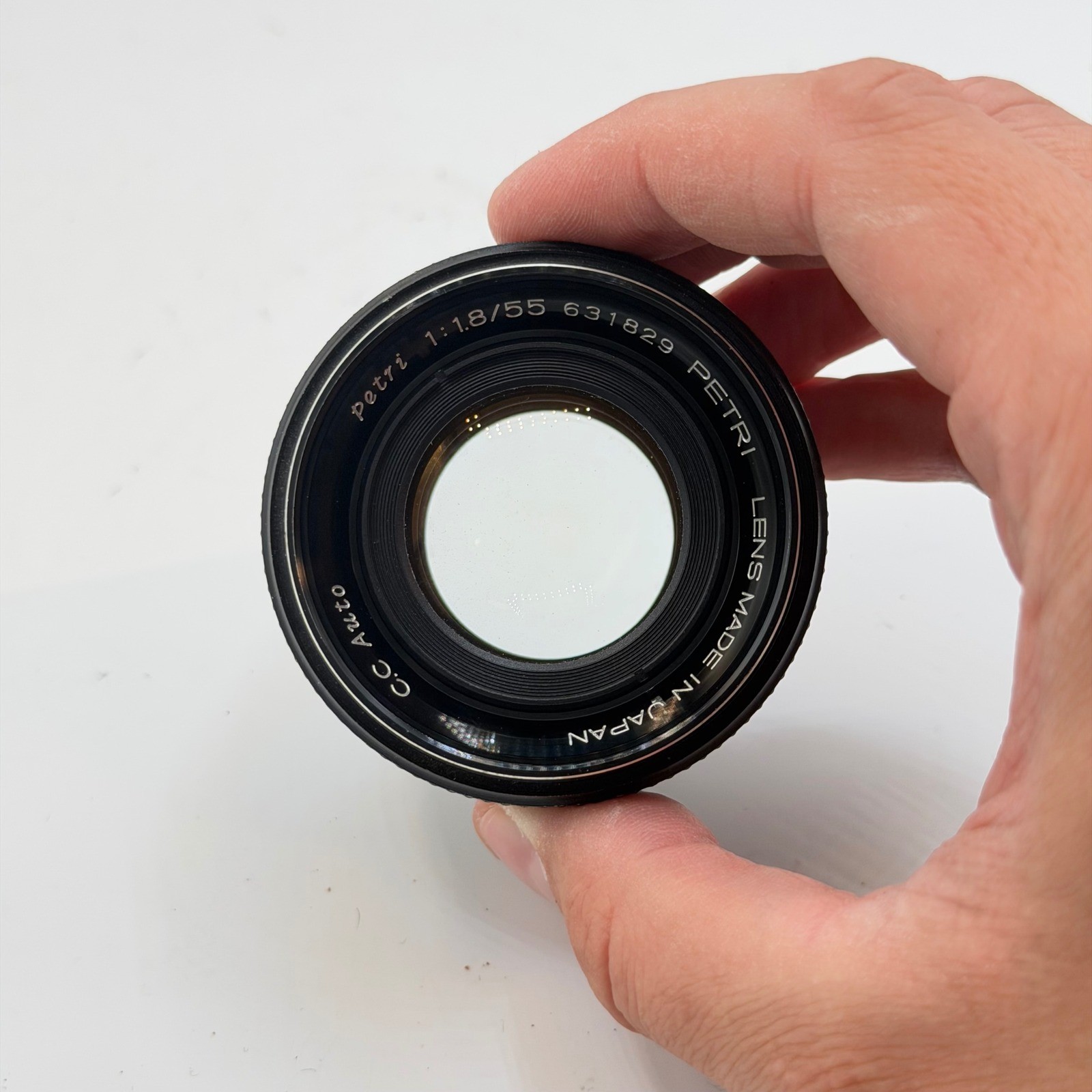 Petri CC Auto 55mm f1.8 Vintage Prime Lens Made in Japan 631829 Good Condition