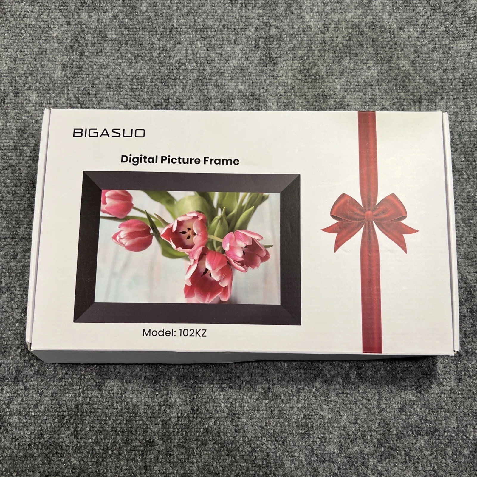 Bigasuo 10.1″ Digital Frame with 32GB Storage – Effortless Memory Sharing