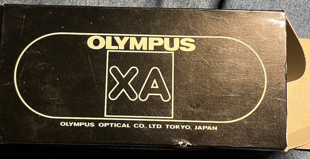 Olympus XA 35mm Rangefinder Focus Camera New In Box Vintage A16