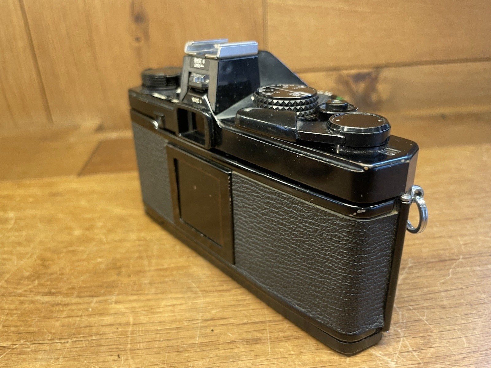 *Near Mint* Olympus OM-2N Black Film Camera Zuiko Auto W 28mm F/3.5 Lens From JP