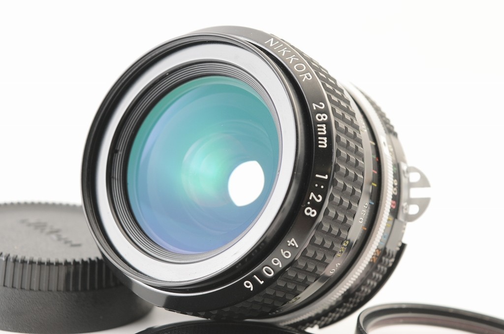 [MINT++] Nikon Ai Nikkor 28mm f/2.8 MF Wide Angle Lens AI From JAPAN #372