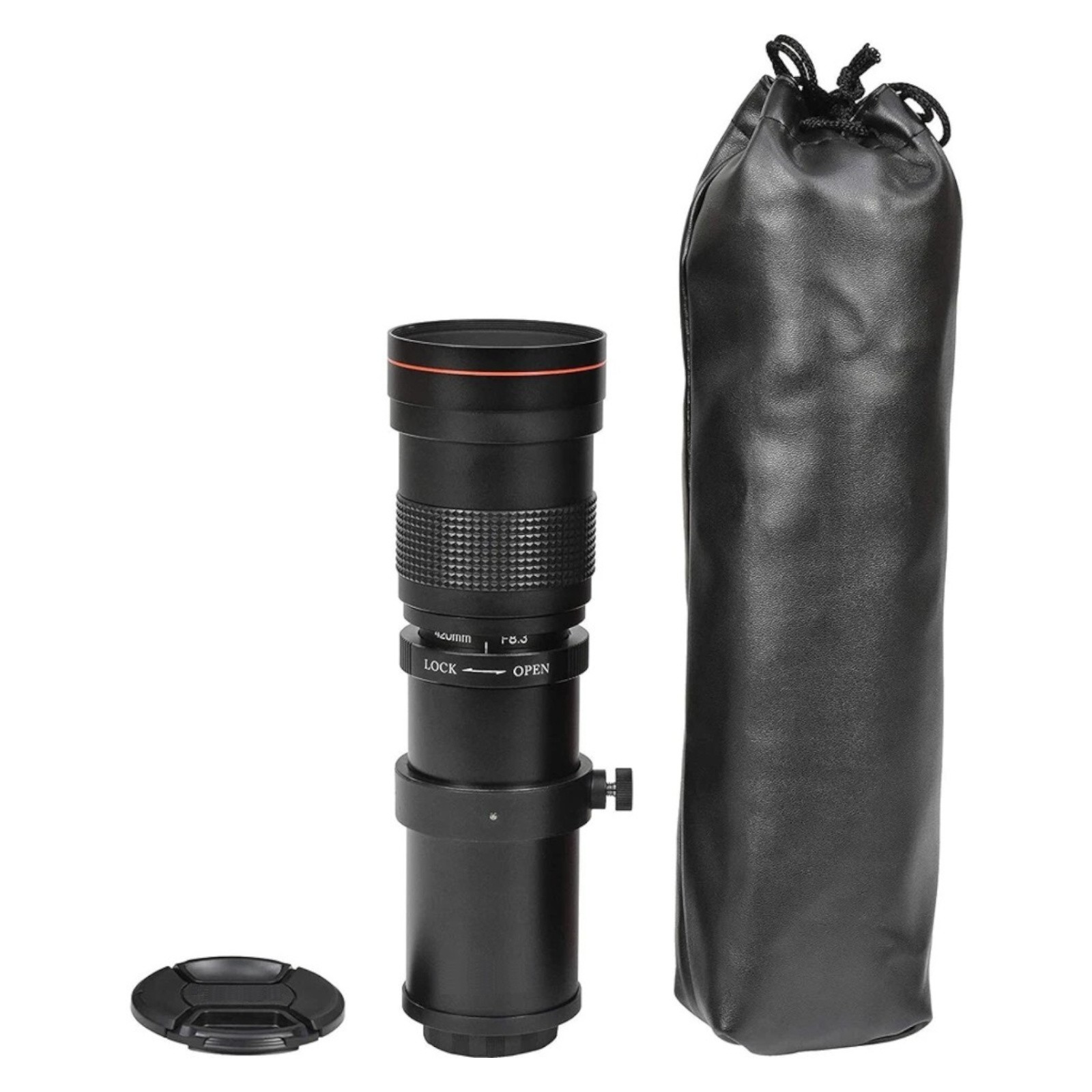 420MM-1600MM TELEPHOTO ZOOM LENS FOR CANON EOS REBEL T5 T6 T7 XT XSI XTI T100