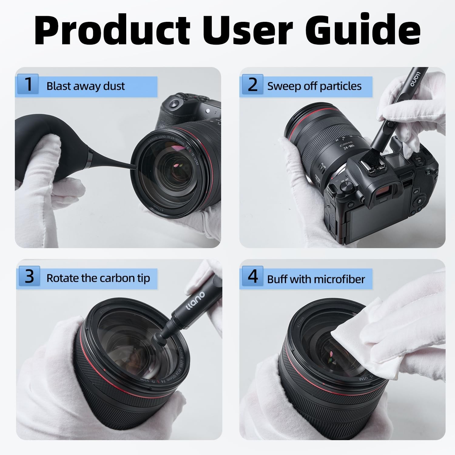 7-in-1 Lens Cleaning Kit for Cameras, Filters & Electronics – Photography Access