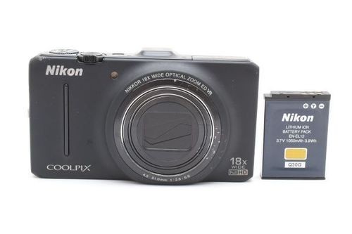 Nikon Coolpix S9300 16MP 18x optical zoom digital camera AC100-240V
