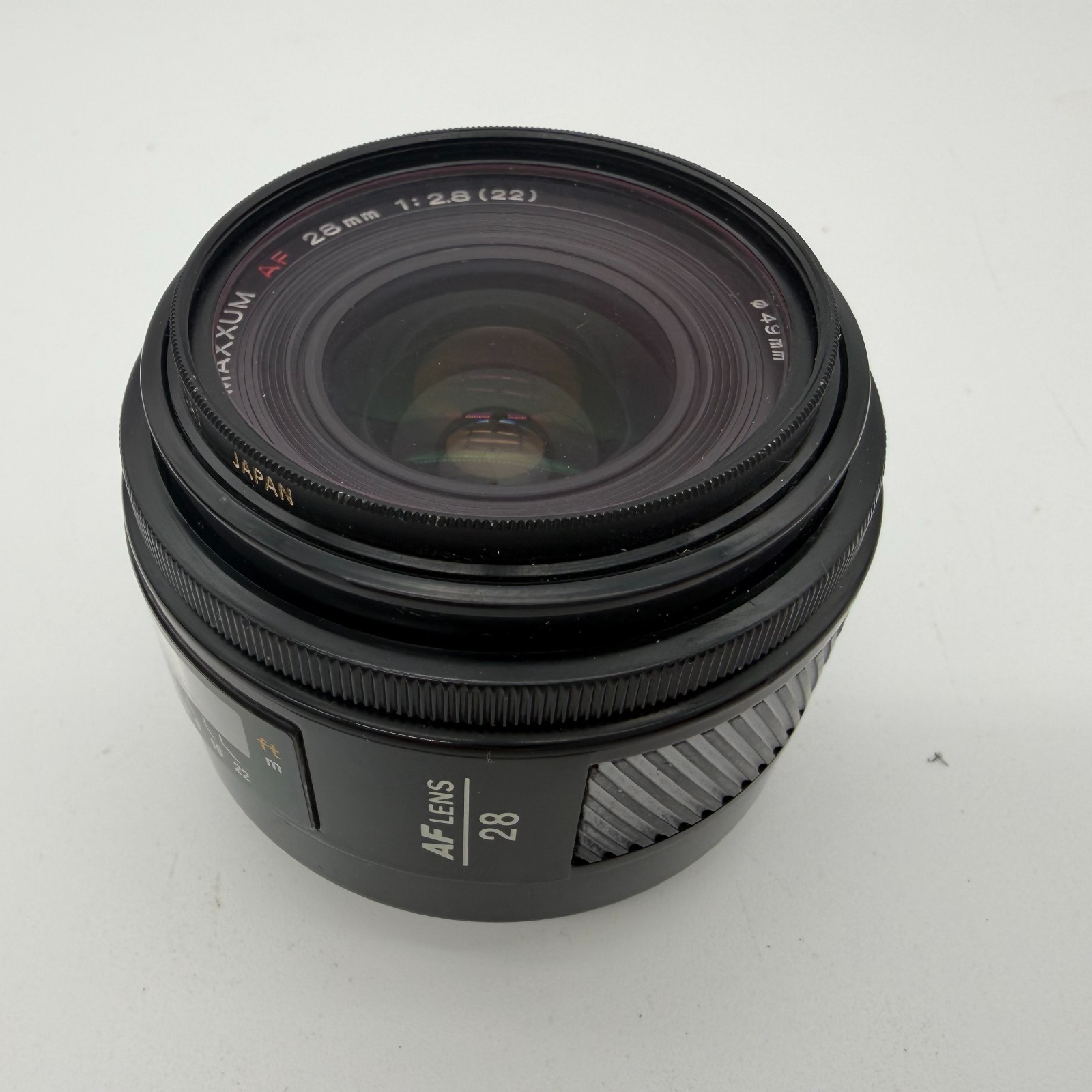 Minolta Maxxum 7 35mm SLR Camera w/Maxxum AF 28mm f/2.8 Lens READ DESCRIPTION