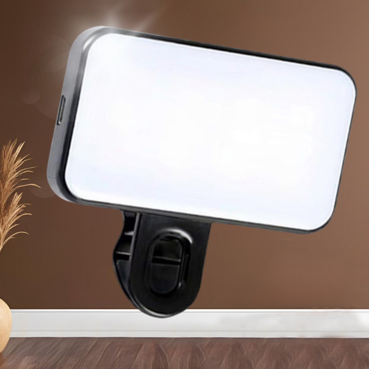2X Portable Rechargeable Mini LED Fill Selfie Light for Smart Phone Iphone iPad