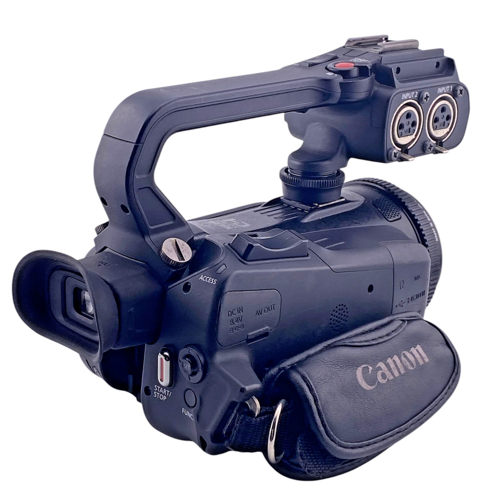 Canon XA35 Professional Camcorder Full HD 20x Zoom XLR Audio Handle Tested Japan