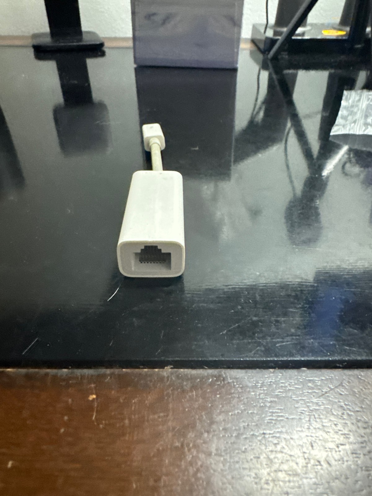 Apple Thunderbolt to Ethernet Adapter USB Wired Network Connection White