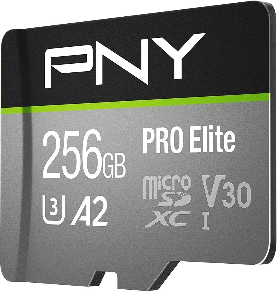256GB microSDXC Memory Card U3 V30 A2 4K UHD Class 10 100MB/s