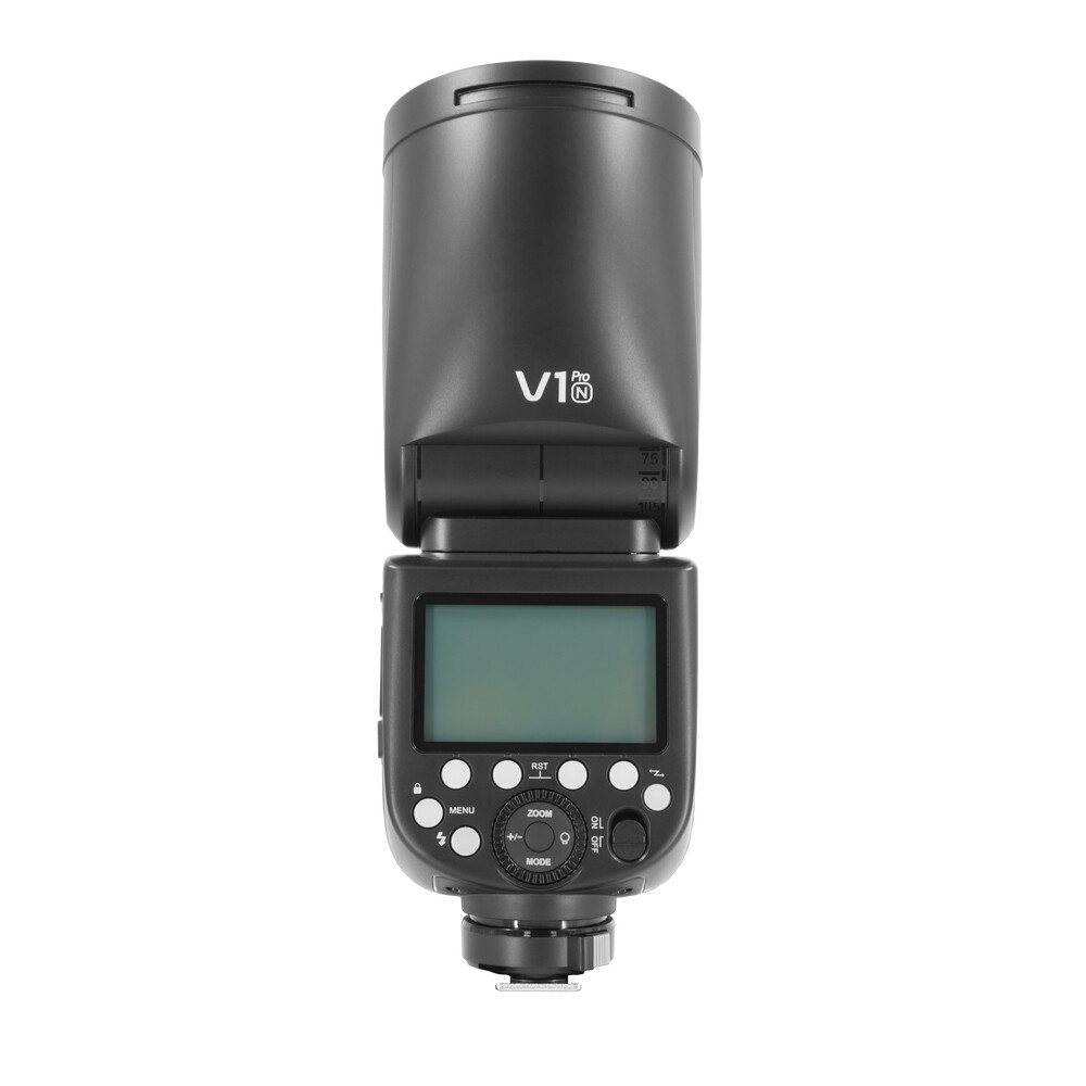 US Godox V1Pro N TTL Wireless Round Head Flash Light Speedlite For Nikon Cameras