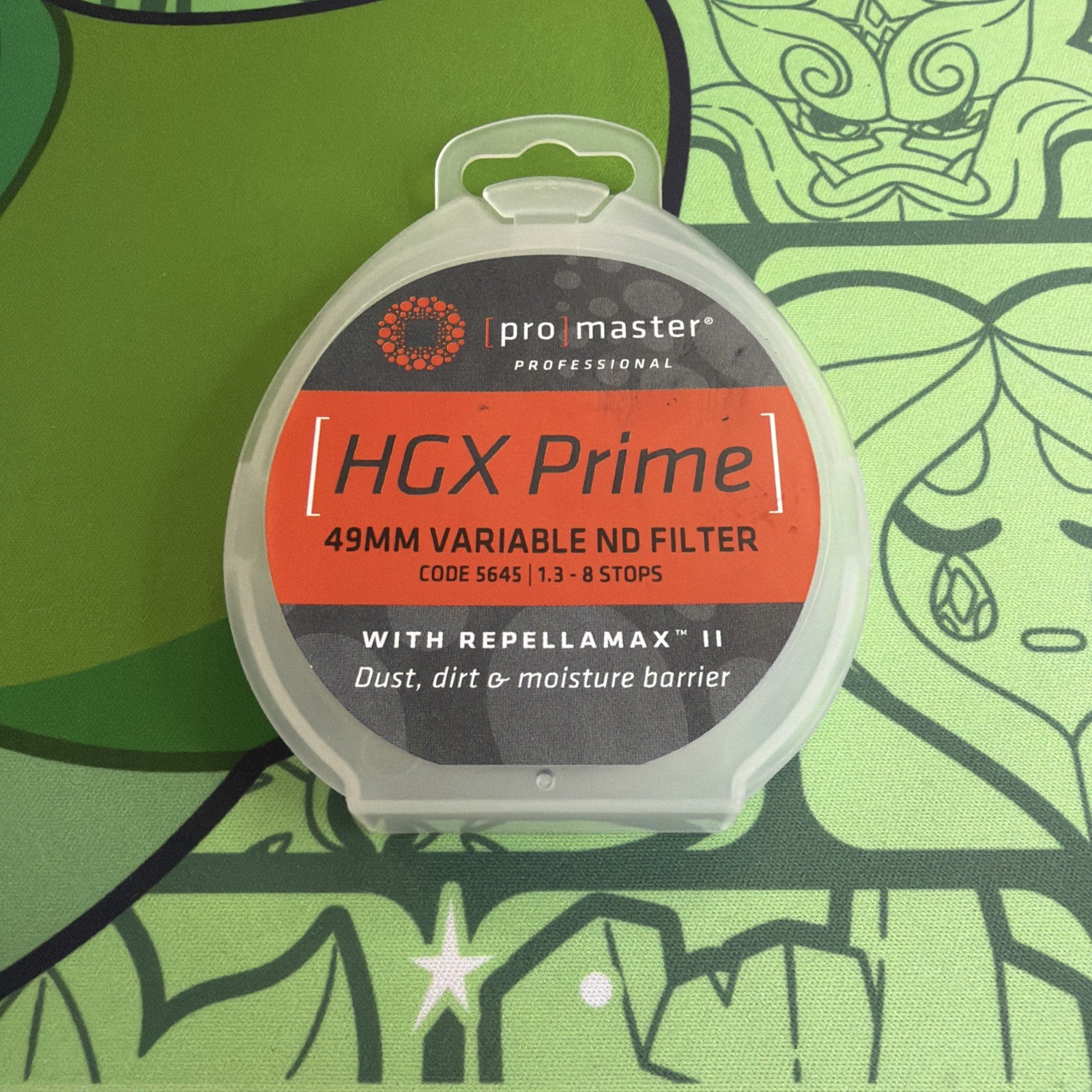 Promaster HGX Prime 49mm Variable ND Filter 1.3-8 Stops