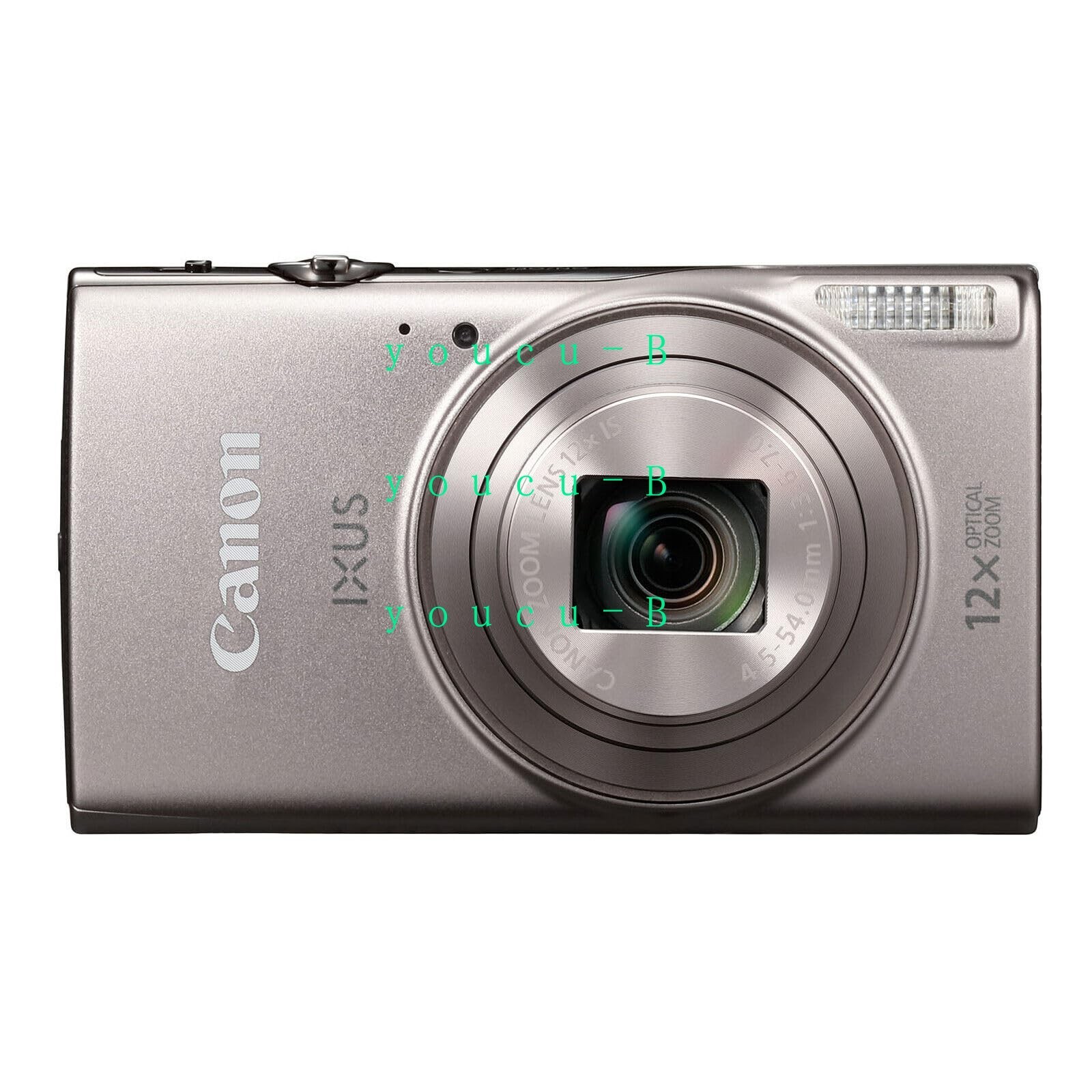 Canon PowerShot ELPH 360 HS/ IXUS 285 HS 12X Optical Zoom Digital Camera -Silver