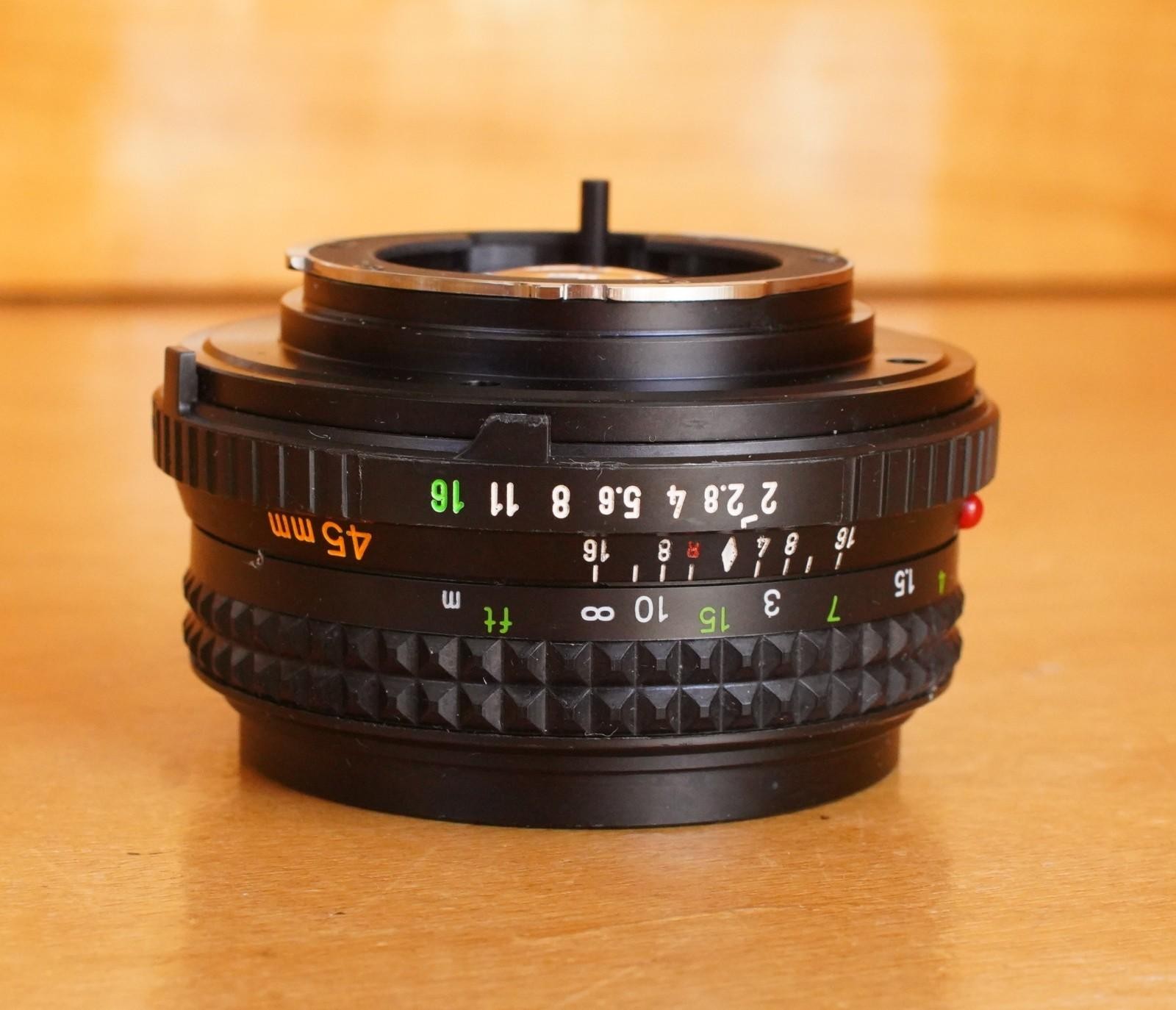 Genuine Minolta MD Rokkor-X 45mm F2.0 Pancake Lens Working READ! Test Photos KT