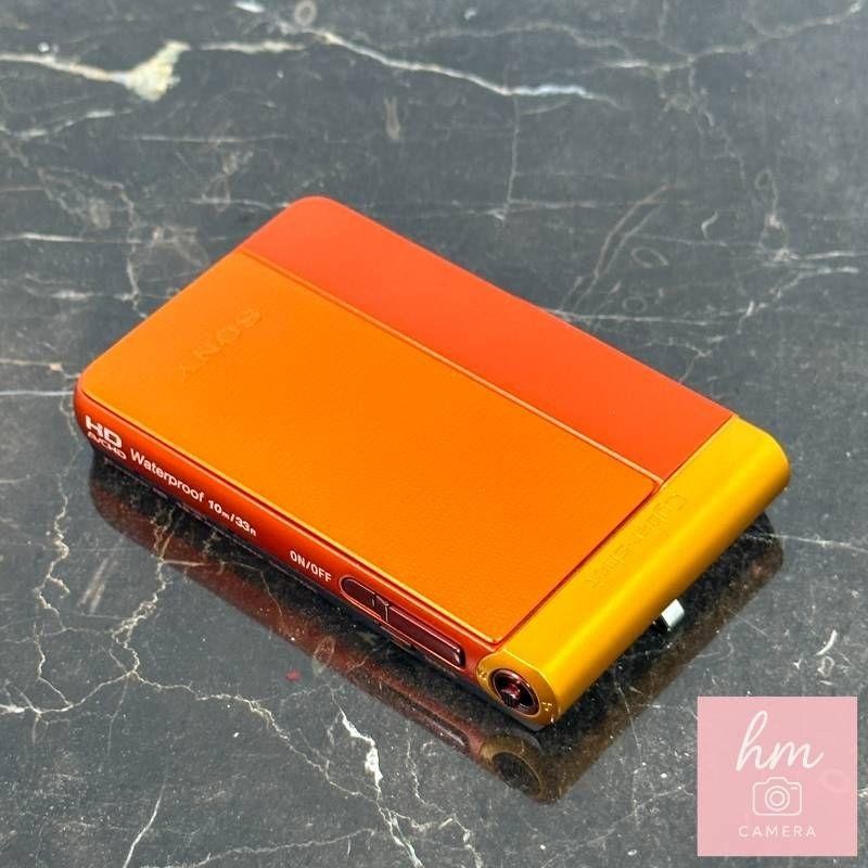 Sony Cyber Shot DSC-TX30 Orange Digital Camera 18.2MP 5x Zoom Full HD Japanese