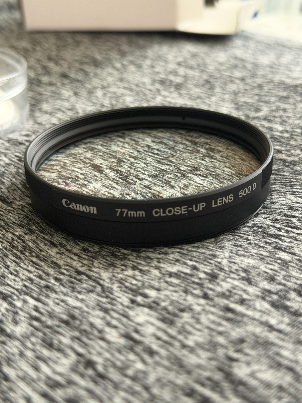 Canon 77mm 500D Close-up Lens Macro Filter 77 w/ Case Made In Japan