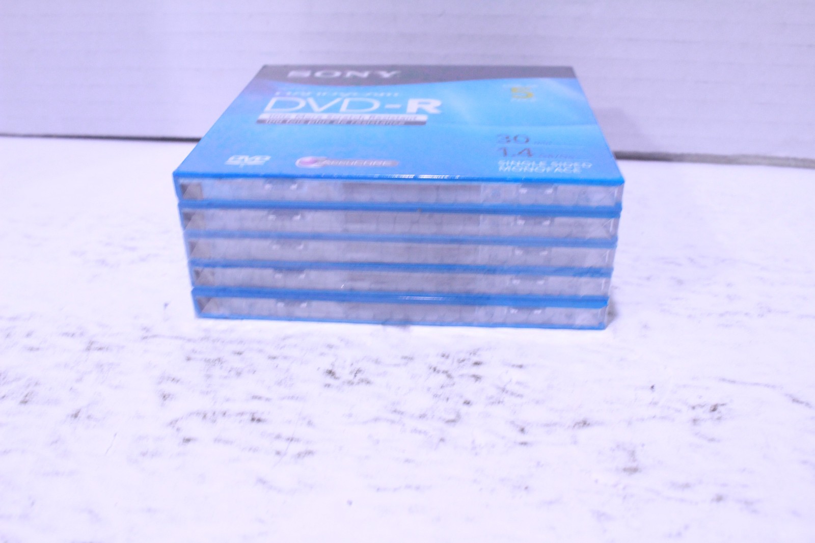 5-Pack Sony Handycam DVD-R 1.4GB 30 Min Blank Recordable Video Camera Discs New
