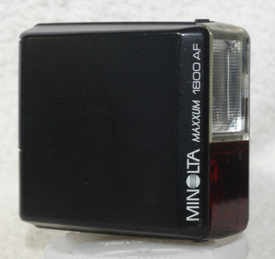 Minolta Maxxum 1800 AF Shoe Mount Flash, Exc+, working as it should