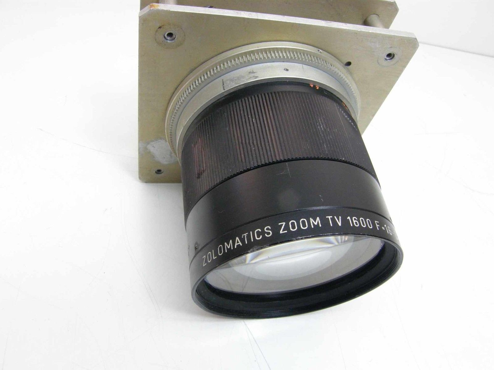Zolomatics 1600 Zoom TV Lens F=16 -160mm f/2.5 – Vintage w/Mounts
