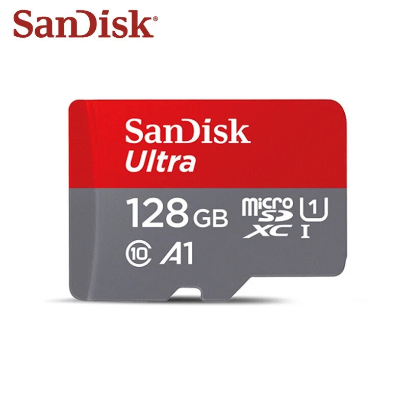 SanDisk MICRO SD Card 128GB/Phone Dash Camera TF SDHC/SDXC Class free shipping