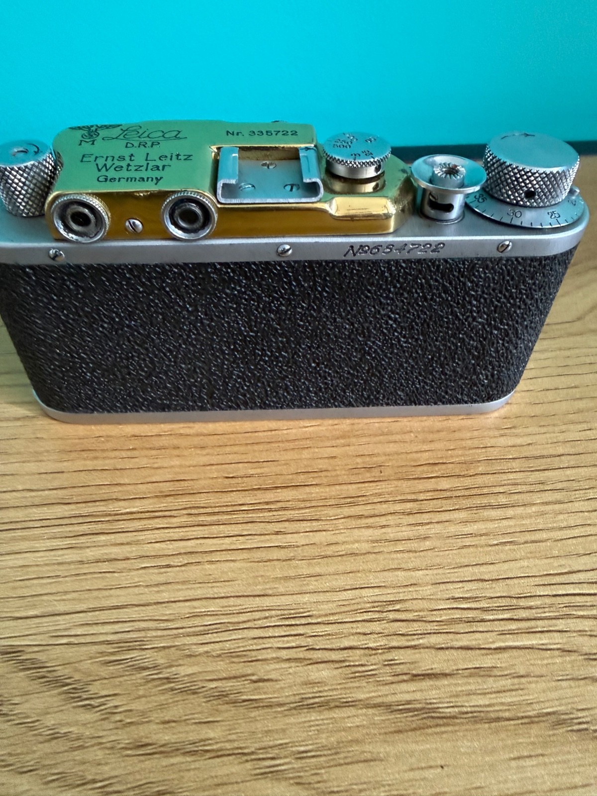 FED Rangefinder Camera Body – Leica Top Plate Cover – Body Only – Excellent Cond