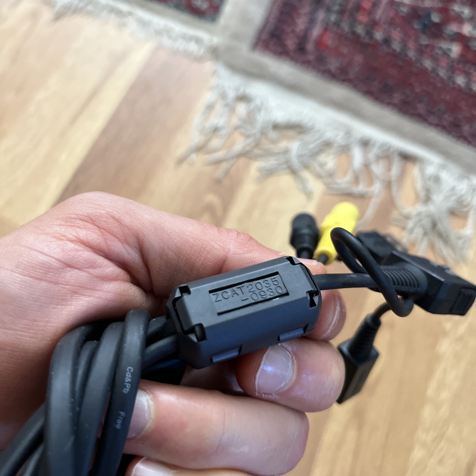 Sony TDK ZCAT 2035-0930 Audio Video USB Cybershot Video Camera Cable – Genuine