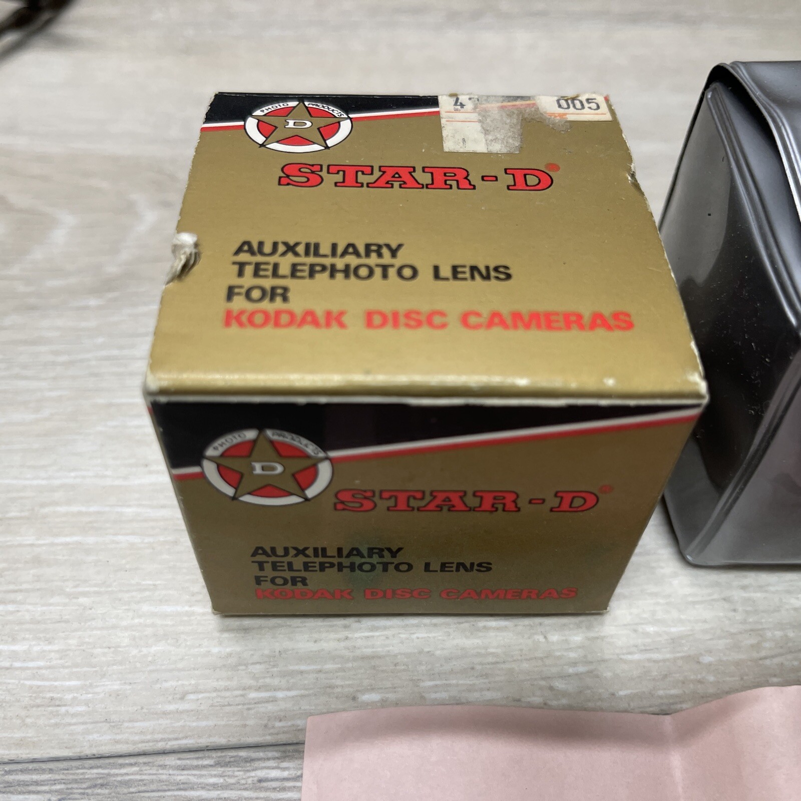 Star-D Auxiliary Telephoto Lens for Kodak Disc Cameras 3000/4000/6000/8000 NEW