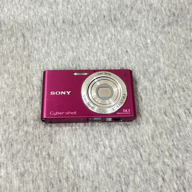 Pink Sony Cyber-shot DSC-W320 14.1MP Digital Camera 4x Optical Zoom English