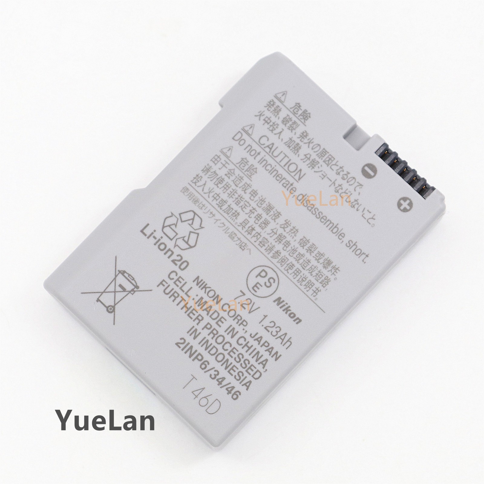 Original Nikon EN-EL14a Battery For D3100 D3200 D5300 D5200 P7700 P7800