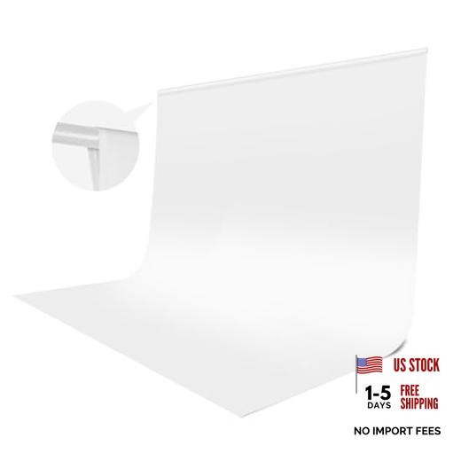Backdrop for Photoshoot, 10×10 ft Photo Backdrop Curtain Double 10x10ft White
