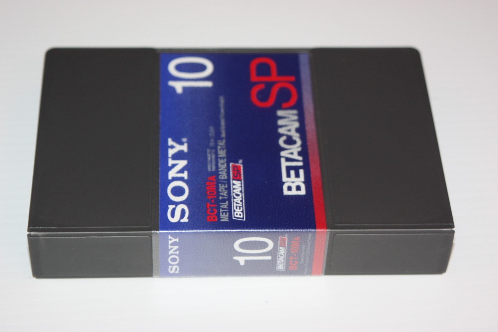 New in Case Sony Betacam SP BCT-10Ma 10 Min Beta Tapes Cassettes-NIP Metal SP