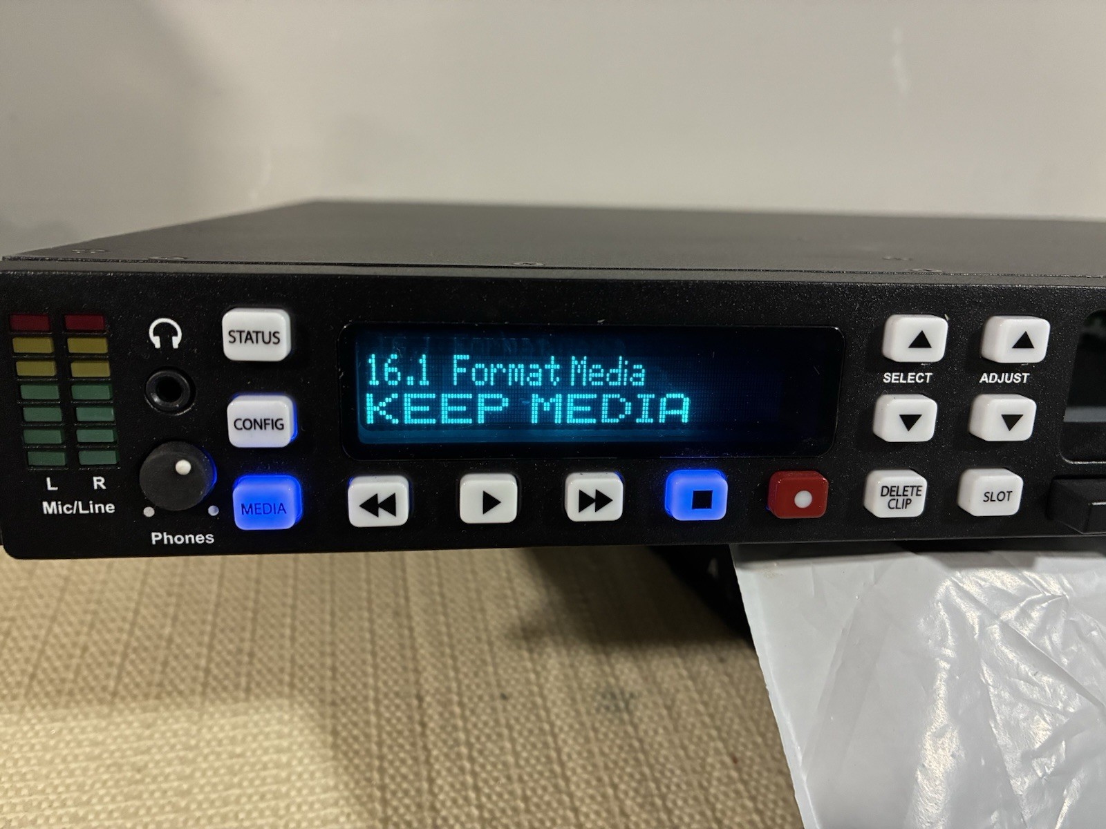 AJA Ki Pro Rack Video Recorder & Player – No Storage Module