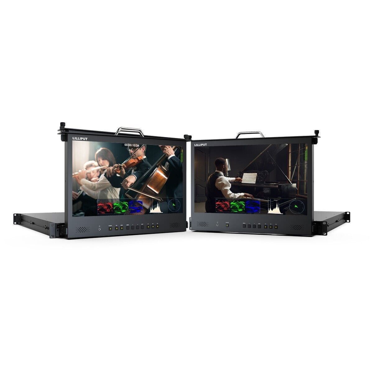 LILLIPUT RM-1731S 3G-SDI HDMI 17.3″ Broadcast Rackmount Monitor Remote Control