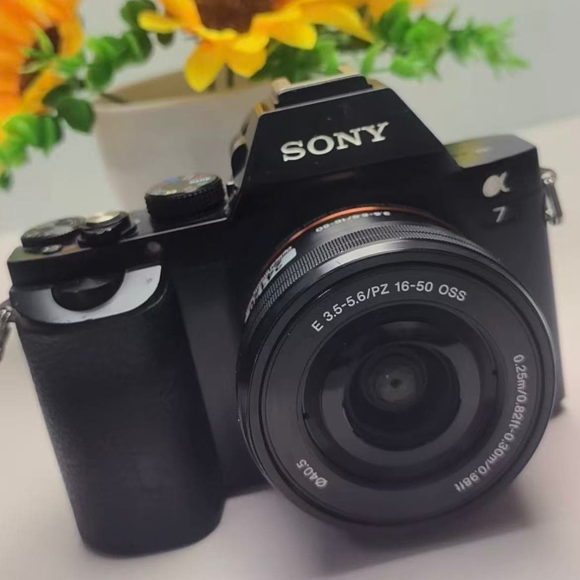 Sony Alpha A7 Mirrorless Digital Camera W/16-50mm Lens SD Good Condition Tested