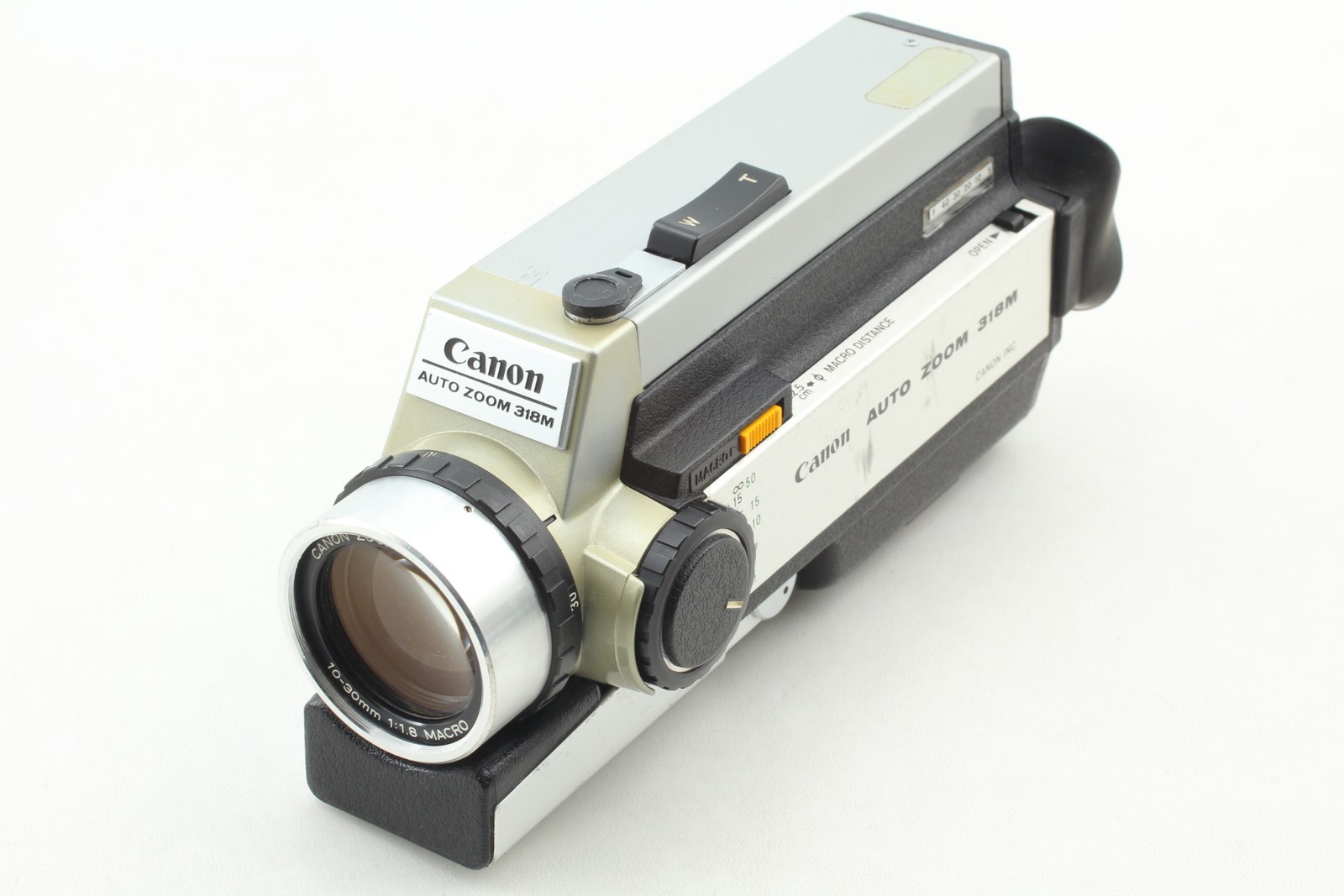 ⏯️ All Works [ Exc +5 ] Canon Auto Zoom 318M Super 8 8mm Movie Camera From JAPAN