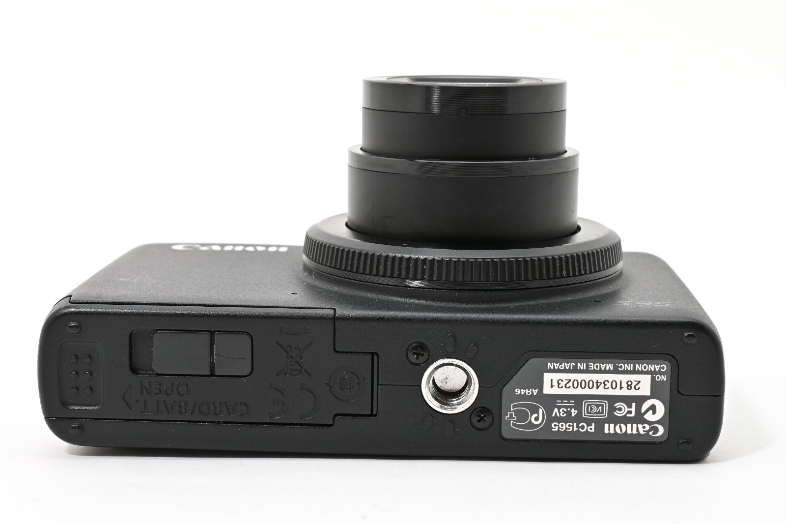 Canon PowerShot S95 10.0MP 10.0MP Compact Digital Camera Black [Exc+++] #2889302