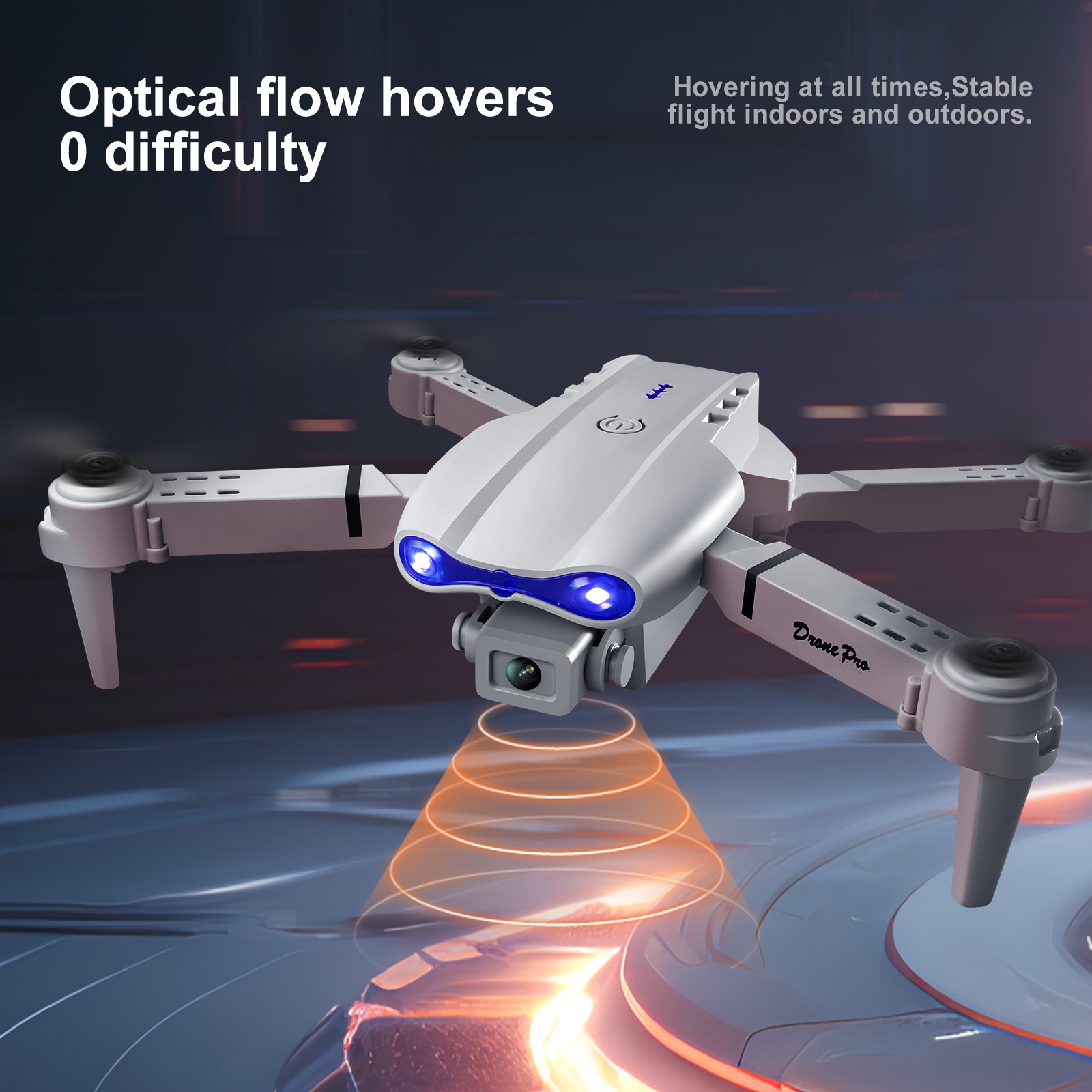 2026 Drone 4K HD Dual Camera WiFi FPV RC Foldable Quadcopter Remote With Screen