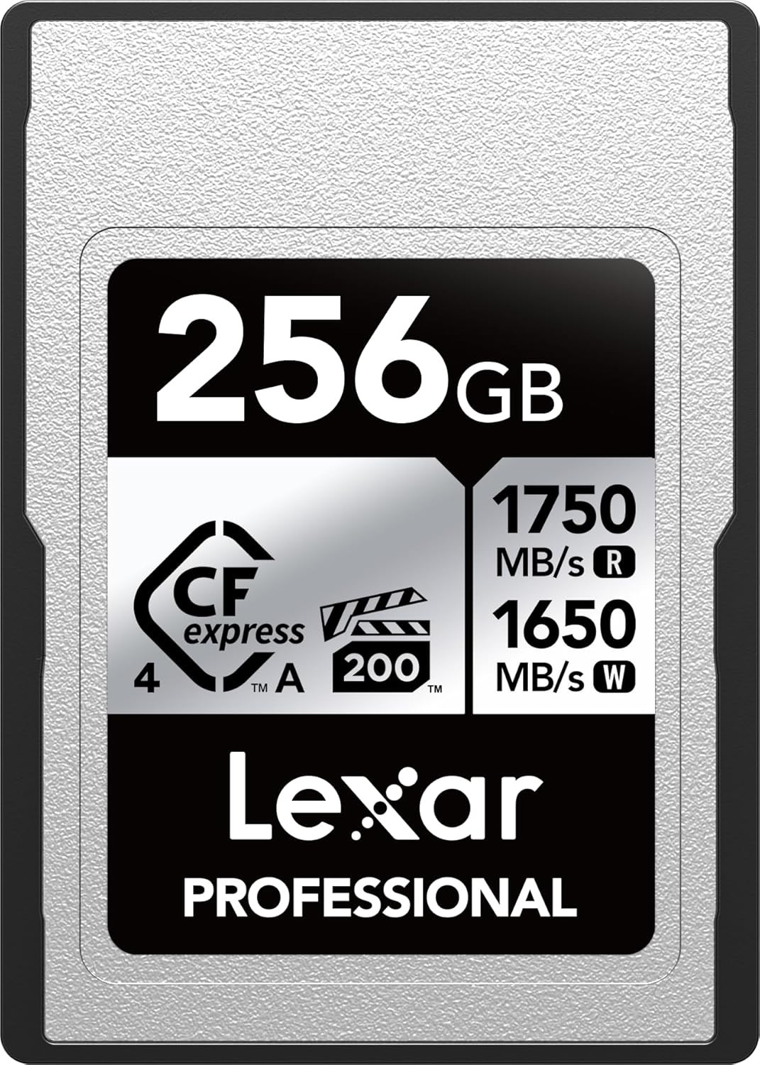 Lexar 256GB Professional Cfexpress Type a Silver 4.0 Memory Card, for Photograph