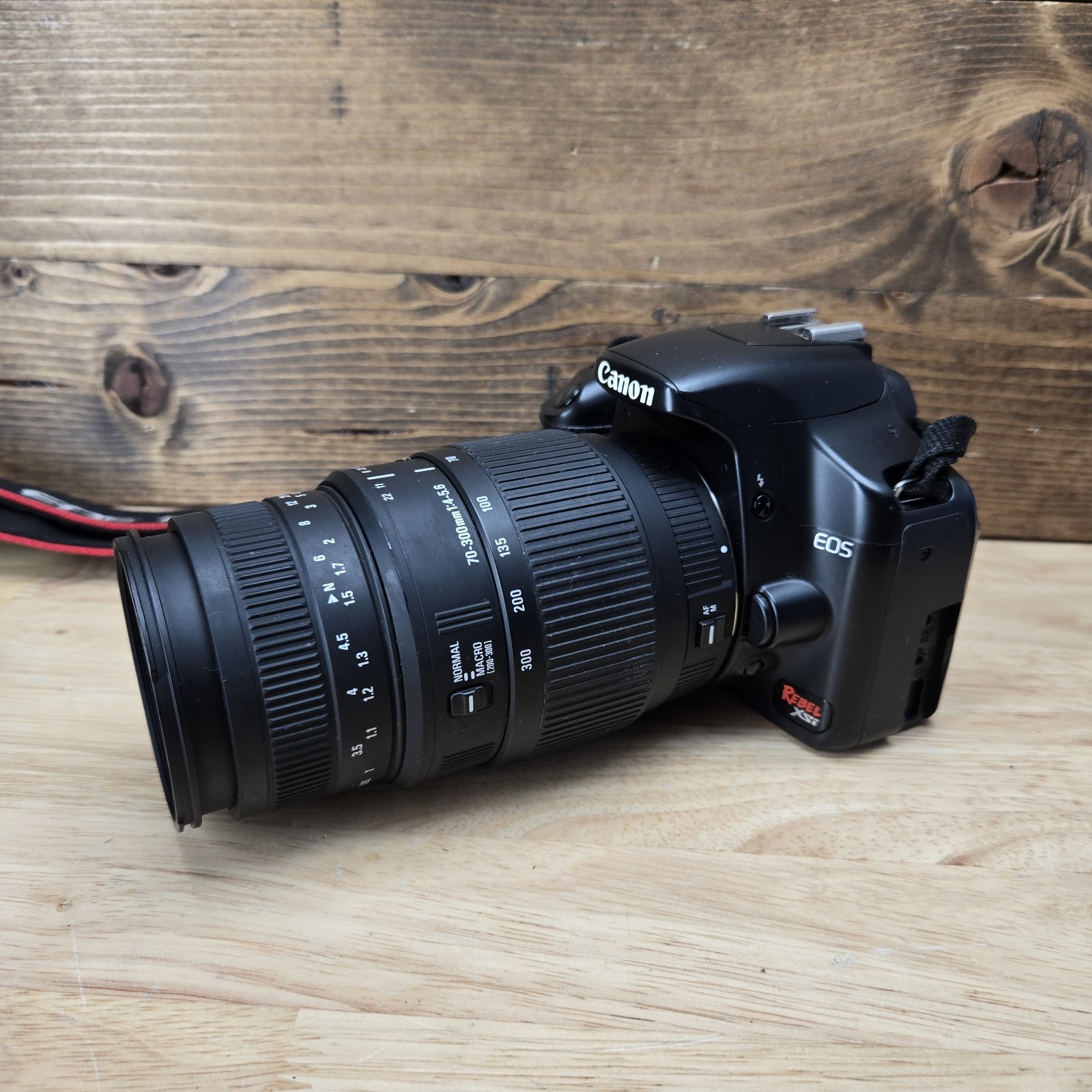 Canon EOS Rebel XSi DSLR Digital Camera w/ 50mm Lens And 70-300 Sigma DG LENS