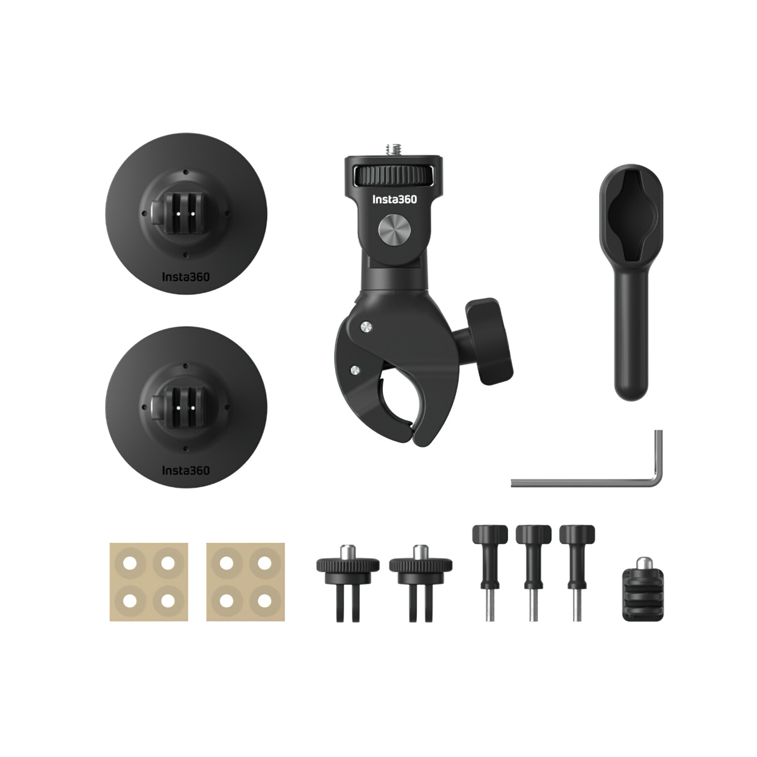 Insta360 Motorcycle Bundle Mount for Insta360 X4 AcePro Go3 X3 One RS Universal