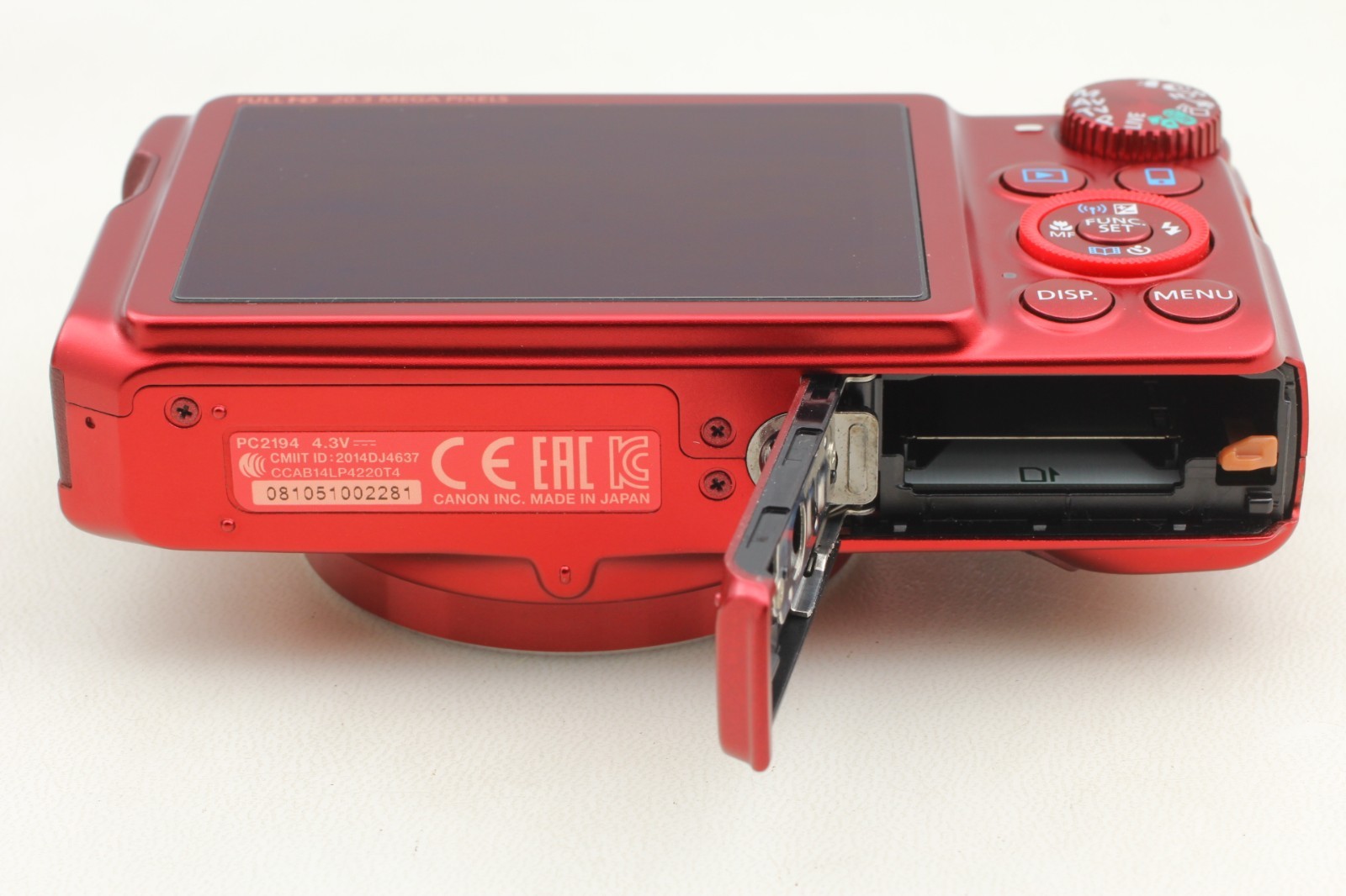 [MINT in Box] Canon PowerShot SX710 HS Red 20.3MP Digital Camera Zoom From JAPAN