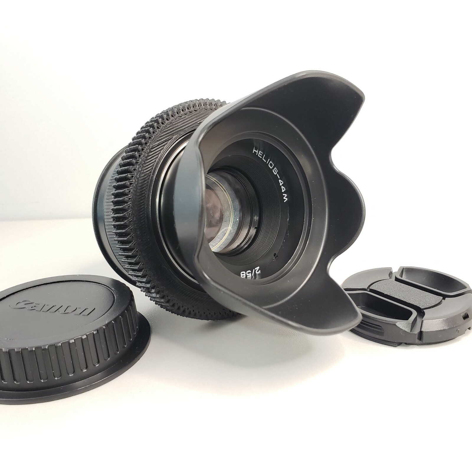 HELIOS-44 2/58 mm CINE mod lens ANAMORPHIC BOKEH FLARE Canon EF mount Ukraine