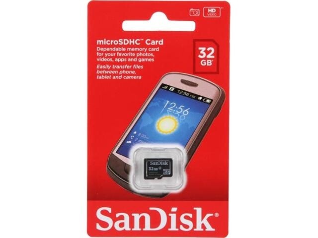 SanDisk Micro SD 32GB 16GB 8GB SD HC TF Memory Card Class 4 C4 FAST SHIPPING